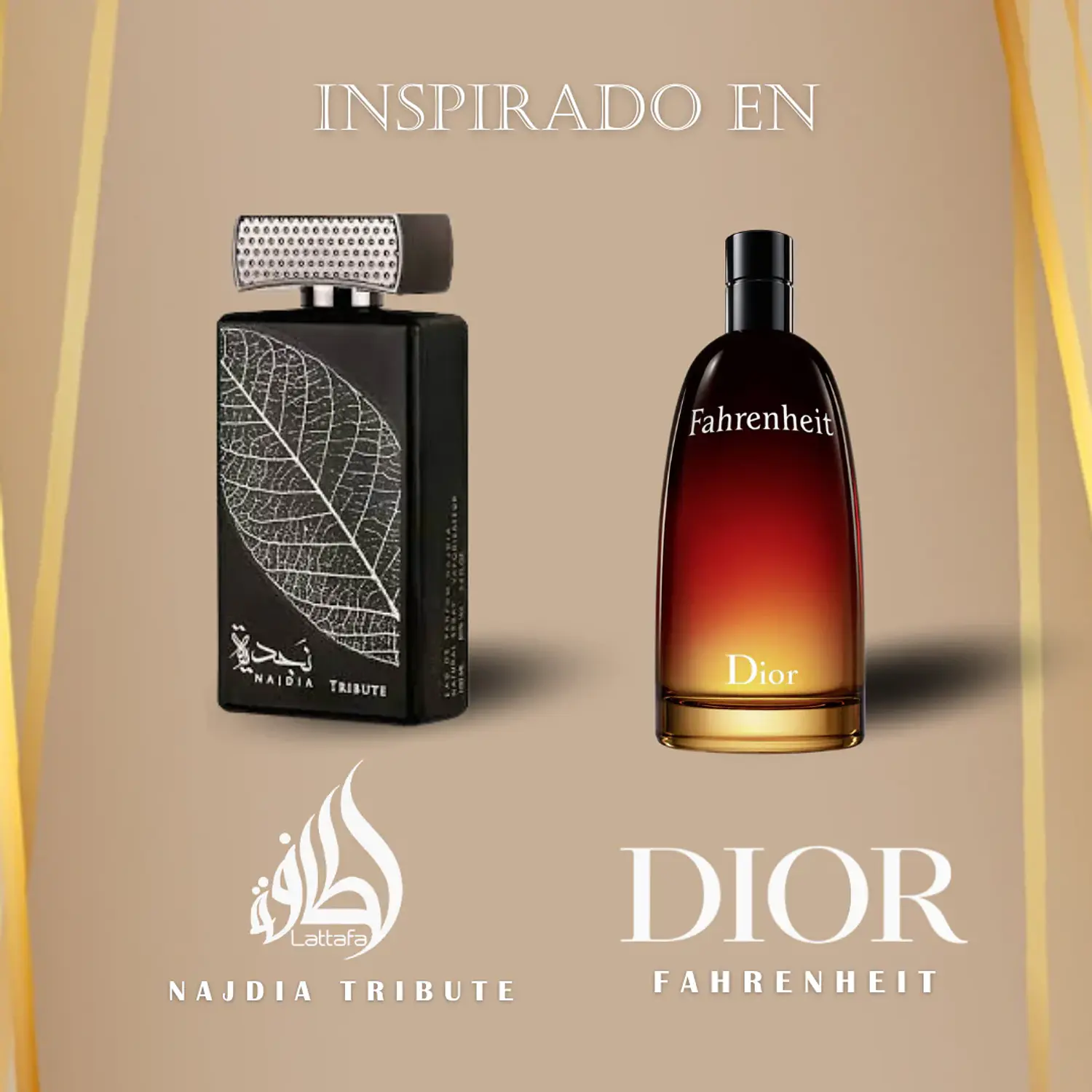 Perfume Lattafa Najdia Tribute Hombre Edp 100 ml 2