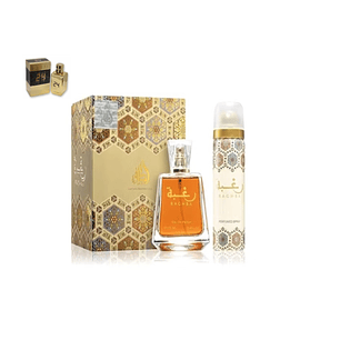 Perfume Lattafa Raghba Mujer Edp 100 ml / Desodorante 50 ml Estuche