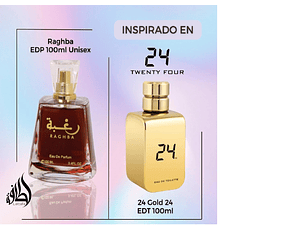 Perfume Lattafa Raghba Mujer Edp 100 ml / Desodorante 50 ml Estuche
