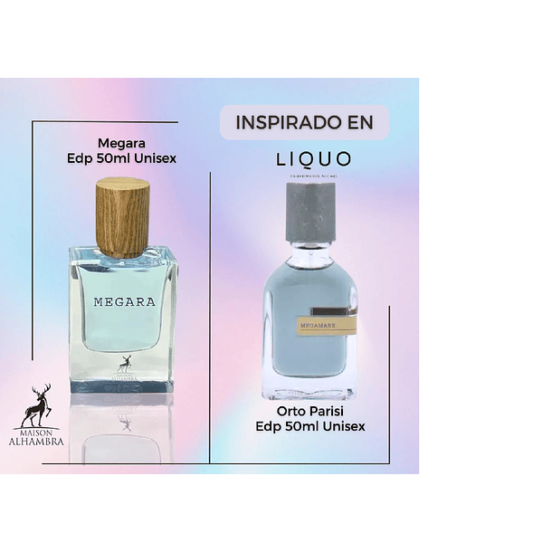 Perfume Maison Alhambra Megara Unisex Edp 50 ml 2