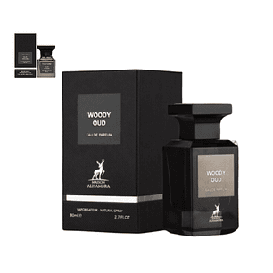 Perfume Maison Alhambra Woody Oud Unisex Edp 80 ml