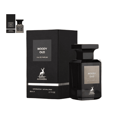 Perfume Maison Alhambra Woody Oud Unisex Edp 80 Ml