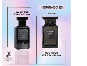 Perfume Maison Alhambra Woody Oud Unisex Edp 80 ml