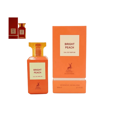 Perfume Maison Alhambra Bright Peach Mujer Edp 80 Ml
