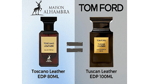 Perfume Maison Alhambra Toscano Leather Unisex Edp 80 ml