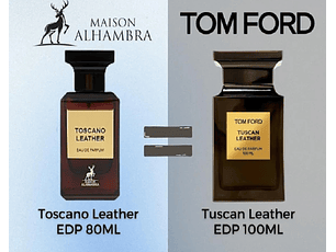 PERFUME MAISON ALHAMBRA TOSCANO LEATHER UNISEX EDP 80 ML