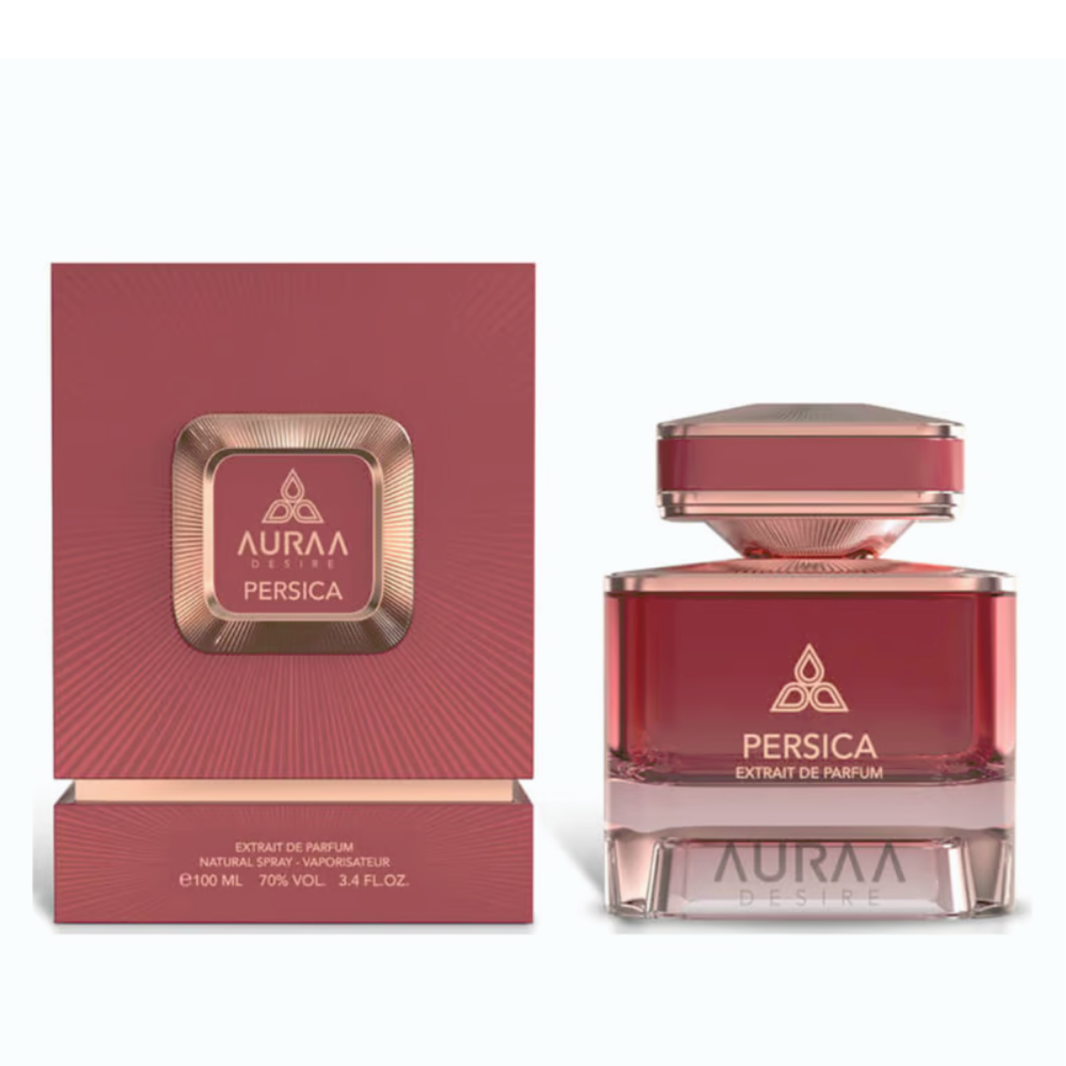 PERFUME AURAA DESIRE PERSICA MUJER EXTRAIT DE PARFUM 100 ML