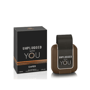 PERFUME EMPER UNPLUGGED WITH YOU HOMBRE EDP 80 ML