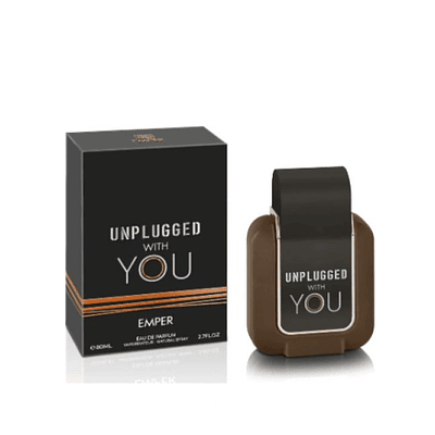 Perfume Emper Unplugged With You Hombre Edp 80 Ml