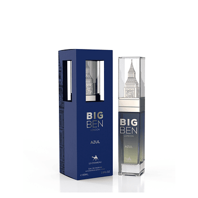 Perfume Le Chameau Big Ben London Azul Unisex Edp 85 Ml