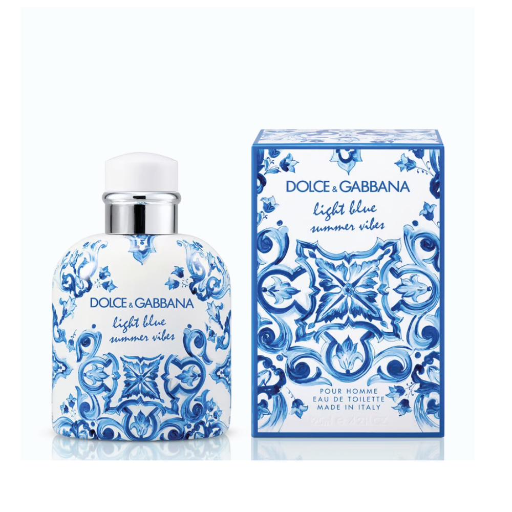 Perfume Light Blue Summer Vibes Varon Edt 125 ml