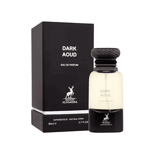 Perfume Maison Alhambra Dark Aoud Unisex Edp 80 ml