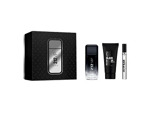 Perfume 212 Vip Black Varon Edp 100 ml / 10 ml / Shower Gel 100 ml Estuche