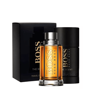 Perfume Boss The Scent Varon Edt 100 ml / Deo Stick 75 ml Estuche