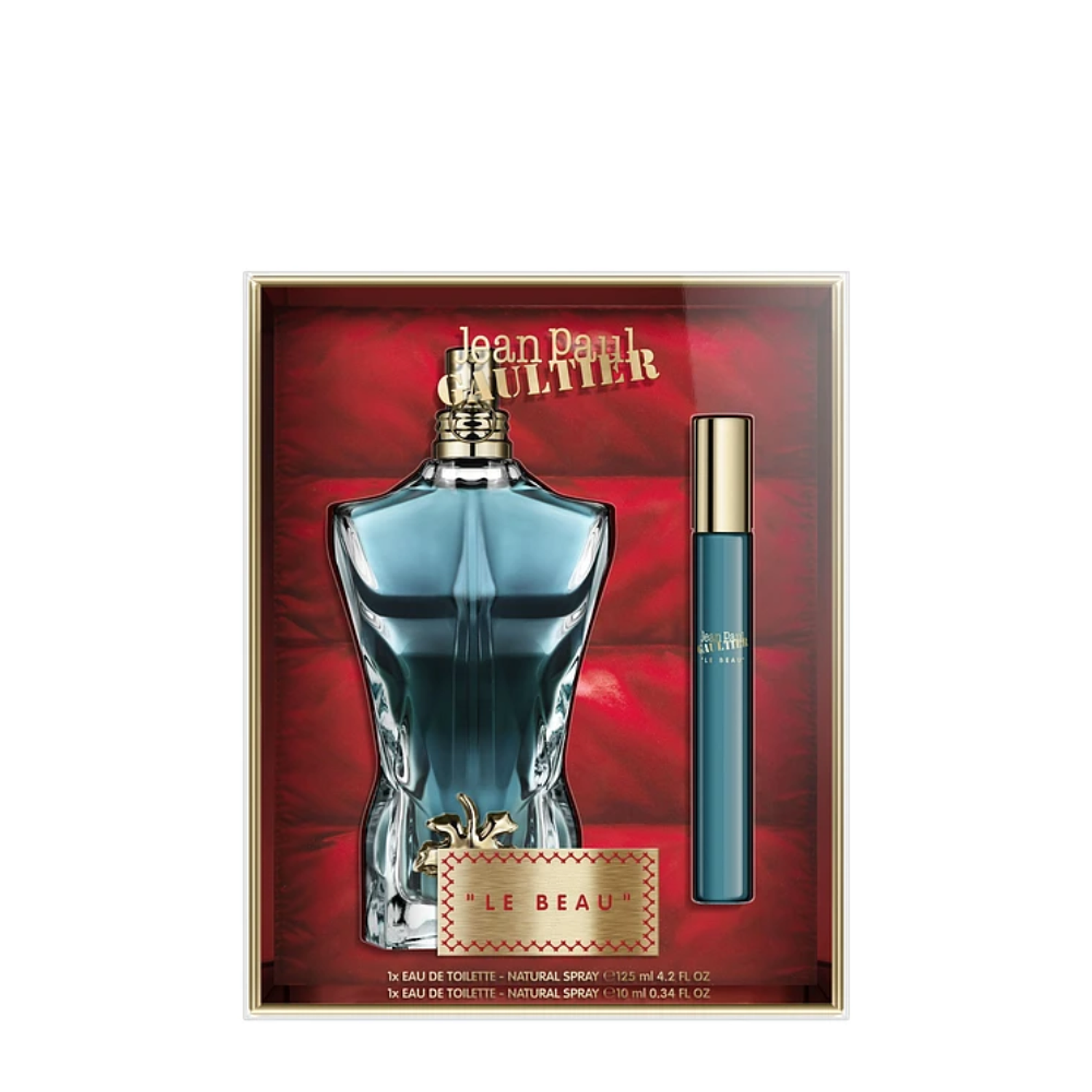 PERFUME JEAN PAUL GAULTIER LE BEAU VARON EDT 125 ML / 10 ML ESTUCHE