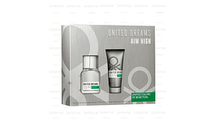 PERFUME BENETTON UNITED AIM HIGH VARON EDT 60 ML ESTUCHE