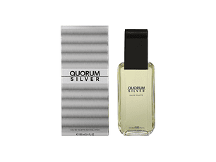 PERFUME QUORUM SILVER VARON EDT 100 ML