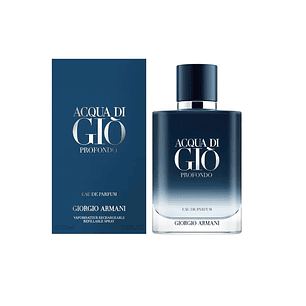 Perfume Acqua Di Gio Profondo Recargable Varon Edp 100 ml