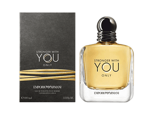 PERFUME STRONGER WITH YOU ONLY ARMANI VARON EDT 100 ML