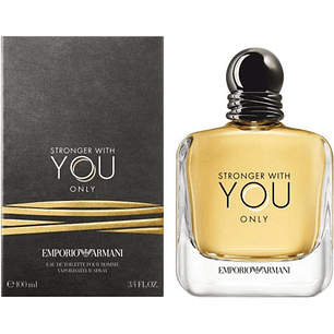 PERFUME STRONGER WITH YOU ONLY ARMANI VARON EDT 100 ML