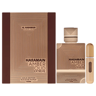 Perfume Al Haramain Amber Oud Extreme Gold Edition Unisex Extrait De Parfum 100 ml
