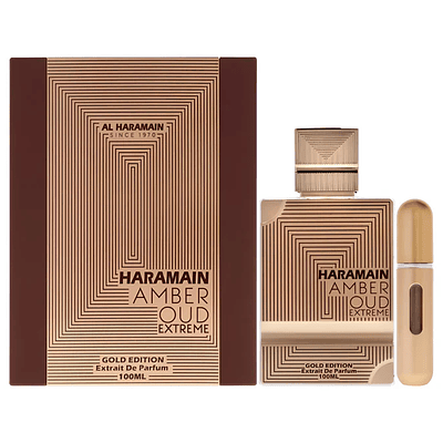 Perfume Al Haramain Amber Oud Extreme Gold Edition Unisex Extrait De Parfum 100 Ml