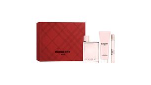 PERFUME BURBERRY HER DAMA EDP 100 ML / 10 ML / BODY LOTION 75 ML ESTUCHE