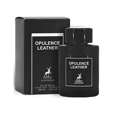 Perfume Maison Alhambra Opulence Leather Unisex Edp 100 Ml