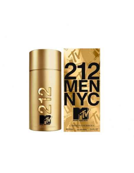Carolina Herrera 212 Men NYC Mtv Music Television EDT 100 ml