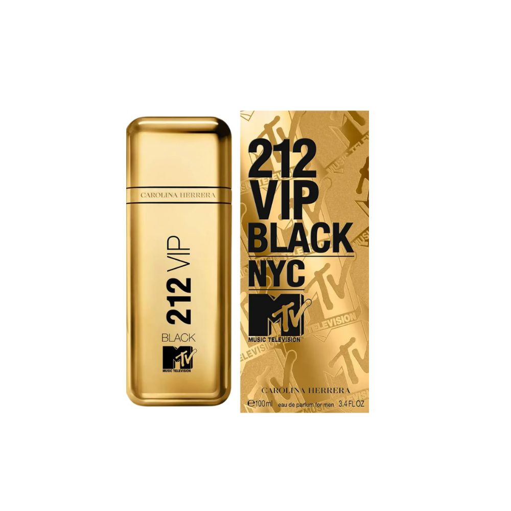 Carolina Herrera 212 Men Vip Black Mtv Music Television EDP 100 ml