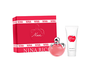 Perfume Nina Dama Edt 80 ml / Body Lotion 100 ml Estuche