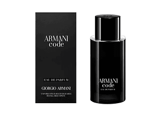 Perfume Armani Code Recargable Varon Edp 75 ml