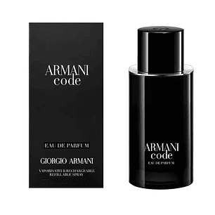 Perfume Armani Code Recargable Varon Edp 75 ml