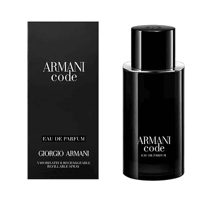 Perfume Armani Code Recargable Varon Edp 75 Ml