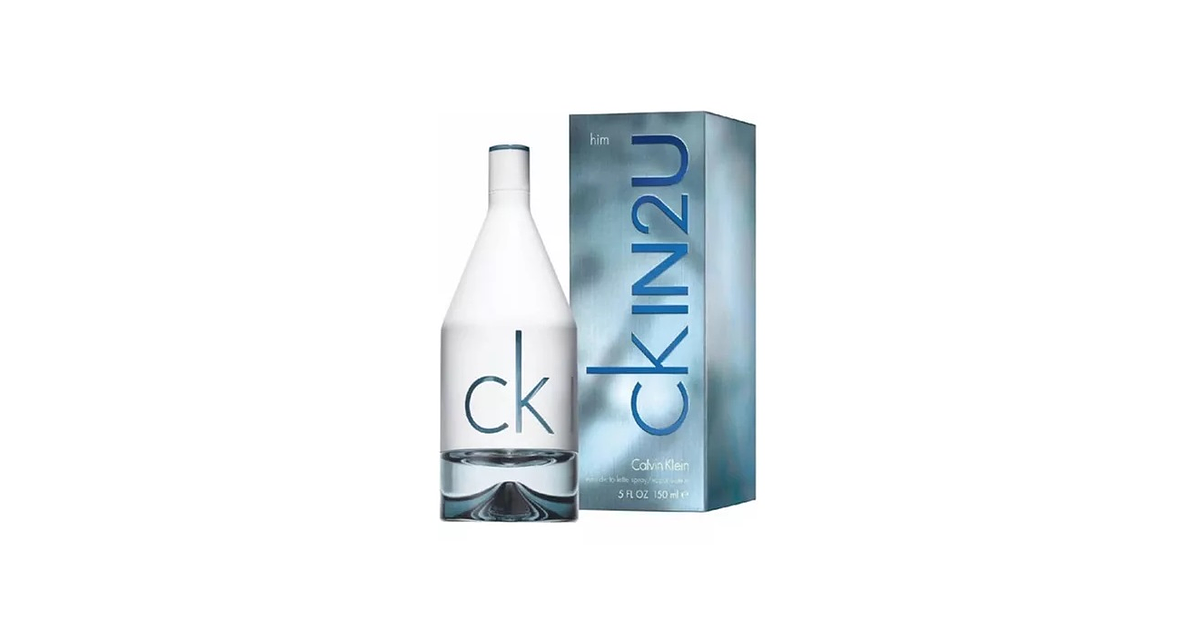 Ck In2u Calvin Klein Perfume Hombre Azul CK In2U Calvin Klein Eau