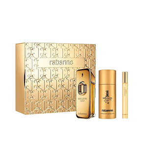 Perfume One Million Gold Varon Edp Intense 100 ml / 10 ml / Desodorante 150 ml Estuche