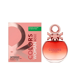 Perfume Benetton United Colors Rose Intenso Dama Edp 80 ml