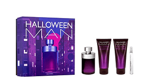 PERFUME HALLOWEEN MAN VARON EDT 125 ML / 10 ML / SHOWER GEL 100 ML / BALSAMO 100 ML ESTUCHE