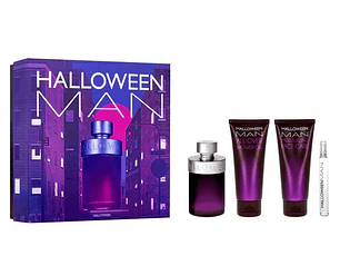 PERFUME HALLOWEEN MAN VARON EDT 125 ML / 10 ML / SHOWER GEL 100 ML / BALSAMO 100 ML ESTUCHE