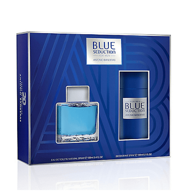 PERFUME BLUE SEDUCTION HOMBRE EDT 100 ML ESTUCHE