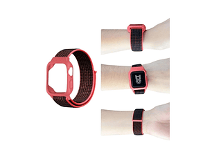 Estuche Correa De Reloj Songz Watch 38/40Mm  Red / Black 745964128352