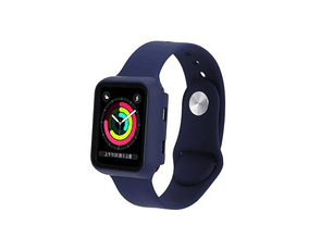 Vidrio Estuche Correa De Reloj Songz Watch 45 Mm Blue 617930343185