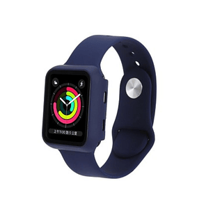 Vidrio Estuche Correa De Reloj Songz Watch 45 Mm Blue 617930343185