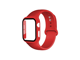 Vidrio Estuche Correa De Reloj Songz Watch 45 Mm Red 617930343161