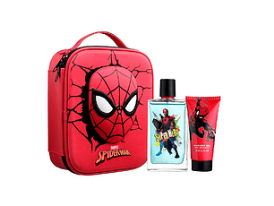 Perfume Spiderman Niño Edt 100 ml / Bolso 3D / Shower Gel 100 ml Estuche