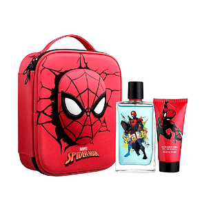 Perfume Spiderman Niño Edt 100 ml / Bolso 3D / Shower Gel 100 ml Estuche