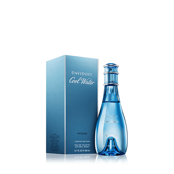 Perfume Cool Water Dama Edt 200 ml