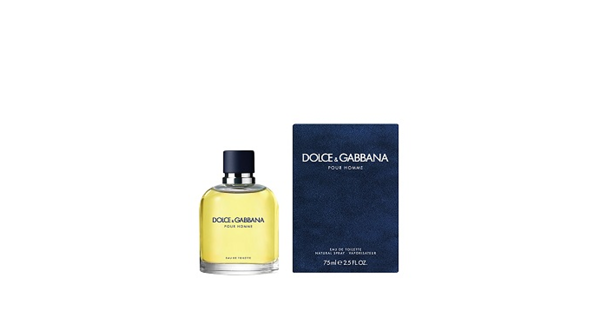 PERFUME DOLCE GABBANA POUR HOMME VARON EDT 75 ML