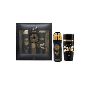 PERFUME LATTAFA ASAD HOMBRE EDP 100 ML / DESODORANTE 200 ML ESTUCHE