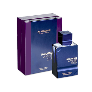 Perfume Al Haramain Amber Oud Dubai Night Hombre Extrait De Parfum 75 ml